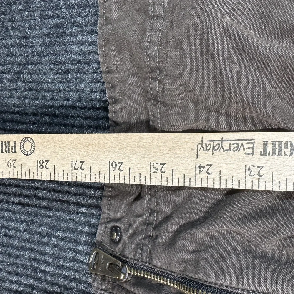 Levi's Men's Large Sherpa Lined Jacket Brown Military Trucker Chore Coat Western